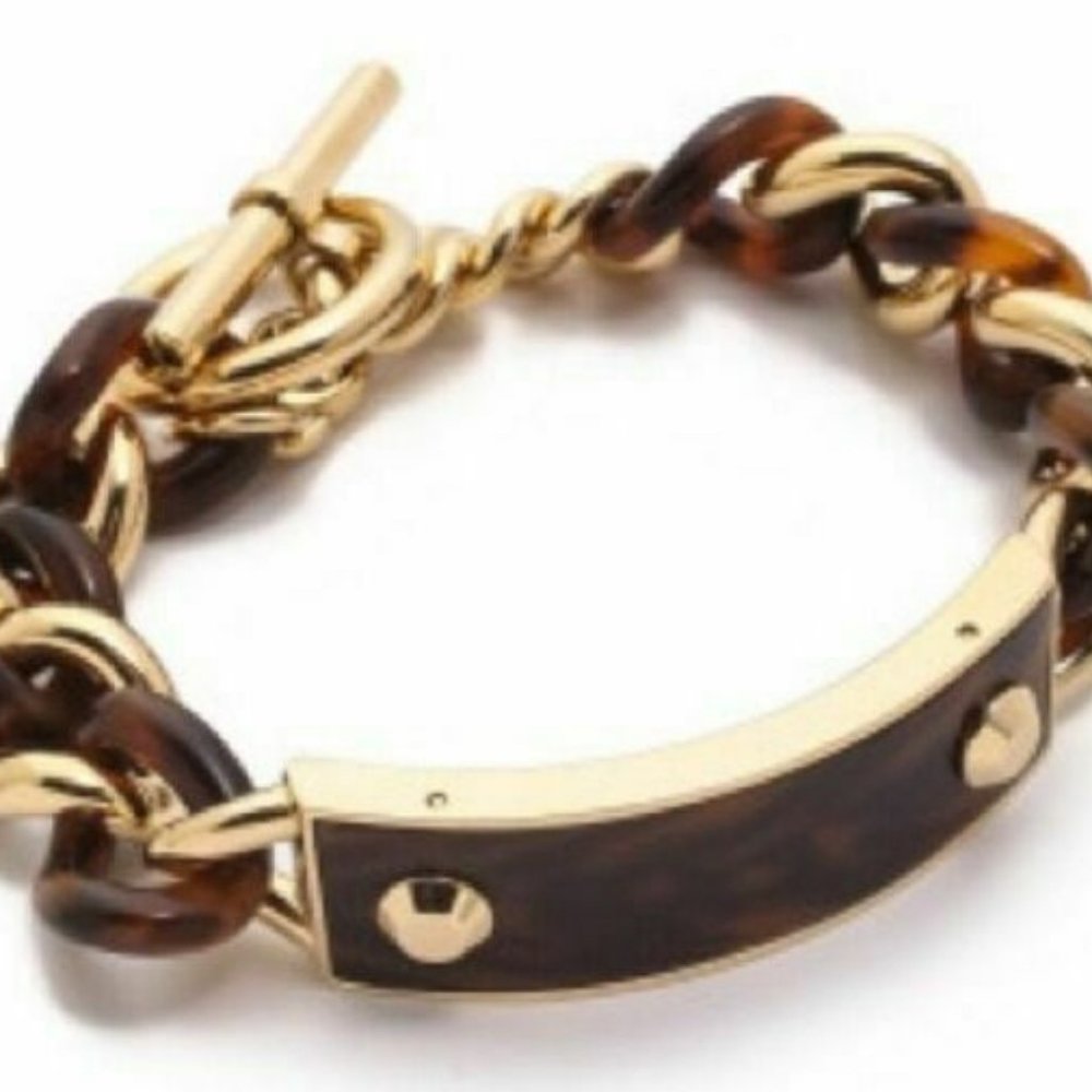 COPY - MICHAEL KORS  TORTOISE ACETATE PLAQUE